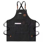 Garden Aprons Supplier - OEM Logo Cotton Canvas Durable with Tools Pockets