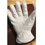 Soft Goatskin Leather Gloves Supplier - Wholesale White Car Driving Gardening Industrial Construction Work Safety