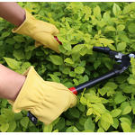 Summer Leather Biker Gloves Factory - Breathable Sheepskin with Air Hole