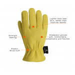 Summer Leather Biker Gloves Factory - Breathable Sheepskin with Air Hole