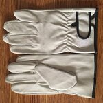 Pure Pigskin Work Gloves Factory - Olson Deepak with Cow Split Leather Plam for Driving Handling