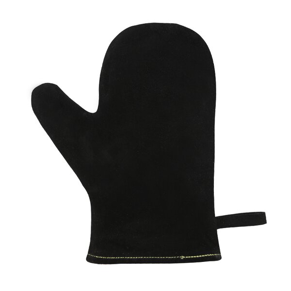 Welder Gloves Supplier - Blue & Gold Split Leather with Inside Lining