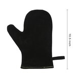 Welder Gloves Supplier - Blue & Gold Split Leather with Inside Lining