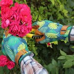 Womens Gardening Gloves Supplier - Olson Deepak with Grain Leather for Yard Work Rose Pruning