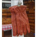 Goatskin Leather Work Gloves Manufacturer - Cheap Driving Construction Industrial Cowhide Mining Safety