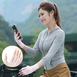 Cotton Summer Cycling Gloves Manufacturer - Ladies Half Finger-Less with UV Protection