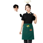 Hot Pot Kitchen Apron Manufacturer - Quick-Dry Catering for Milk Tea Shops Restaurants Waiter Workwear