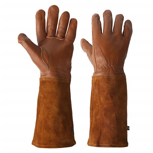 Gardening Driving Safety Gloves Manufacturer - Wholesale with Stretchable Wrist Sheepskin Leather Work Protective