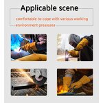 Argon Welding Gloves Manufacturer - 14 Inch for Construction Use