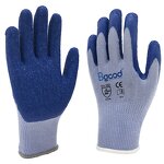 En388 Safety Gloves Manufacturer - Construction Latex Crinkle
