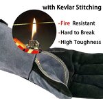 Bbq Gloves Manufacturer - extreme Heat Resistant Leather