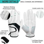 Golf Gloves Supplier - Go Star Cabretta Leather Custom