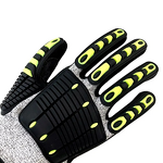 Sandy Nitrile TPR Gloves Supplier - Level 5 Protection