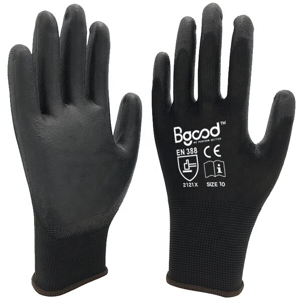 13G Polyester Gloves Supplier - Wholesale PU Palm Coated