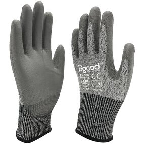 EN388 HPPE Gloves Supplier - String Knit Level 5 PU