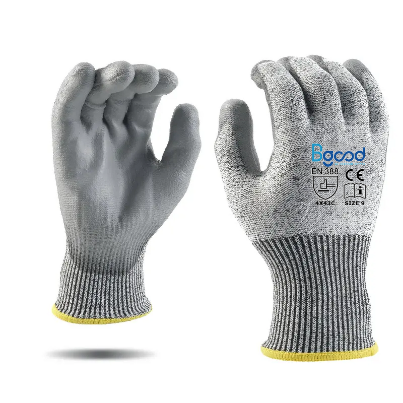 Men's Anti-Cut Gloves Manufacturer - Level 5 HPPE Knitted