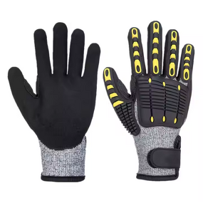 Level 5 TPR Gloves Supplier - Anti-impact for Oilfield