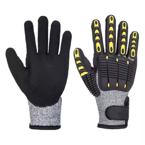 Level 5 TPR Gloves Supplier - Anti-impact for Oilfield