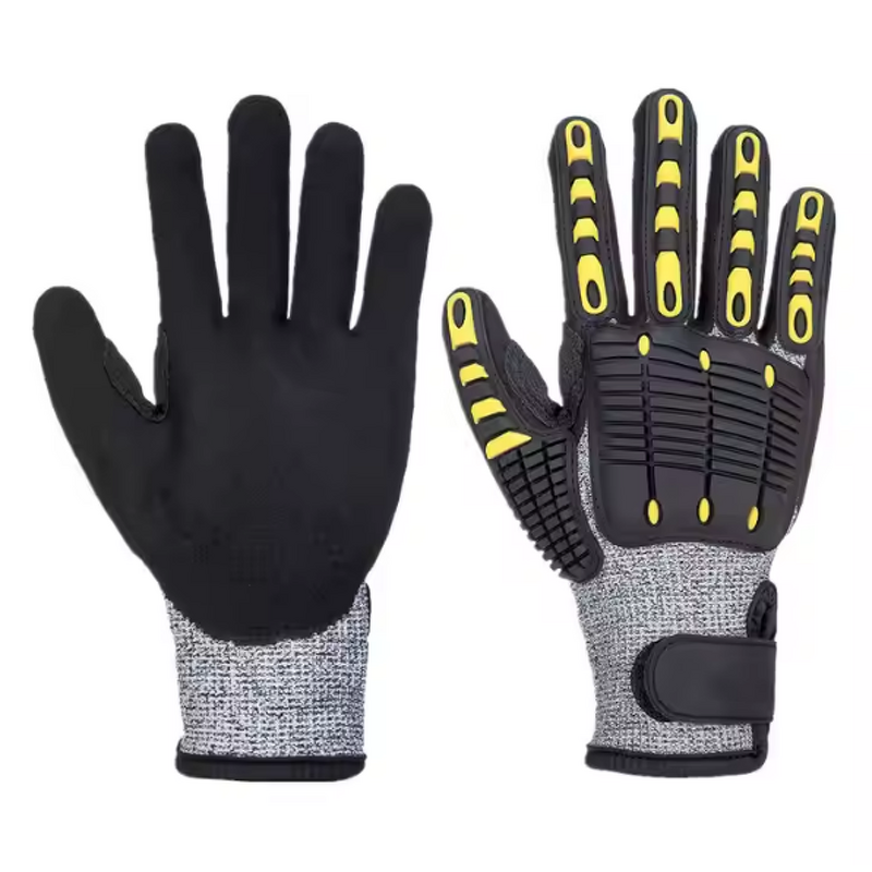 Level 5 TPR Gloves Supplier - Anti-impact for Oilfield