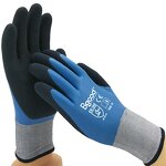 Latex Winter Gloves Supplier - Double Coated Waterproof