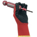 Custom Work Gloves Manufacturer - Construction Crinkle Latex