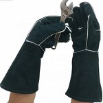 High Quality Welding Gloves Supplier - Cowspilt Leather Heat