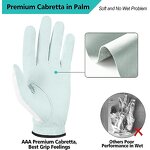 Best Selling Golf Gloves Manufacturer - Sports Cabretta Leather