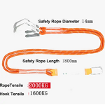 Lineman Climbing Harness Supplier - Static Rope 10.5 mm