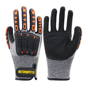 TPR Safety Gloves Supplier - EN 388 Cheap Price Sewing