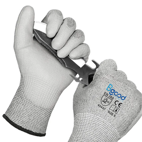 Anticut PU Gloves Supplier - Level 5 Construction Grey