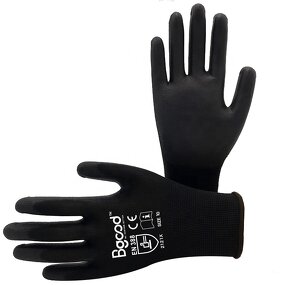 Wholesale PU Gloves Manufacturer - Black with Custom Logo