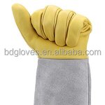 Full Grain Cowhide Gloves Manufacturer - Rose Gardening Long