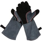 Bbq Gloves Manufacturer - extreme Heat Resistant Leather