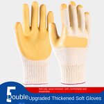 Warm Thickened Gloves Supplier - Foam Anti-Slip with Lining
