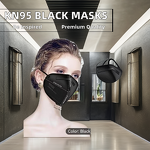 KN95 Respirator Masks Supplier - High Quality Disposable Black