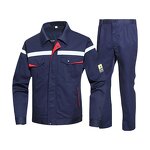 Long-Sleeved Work Suit Supplier - Anti-Static Anti-Acid