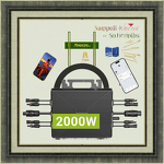 Microinverter Supplier - ZIXI ZXMI-700-800-2T Waterproof