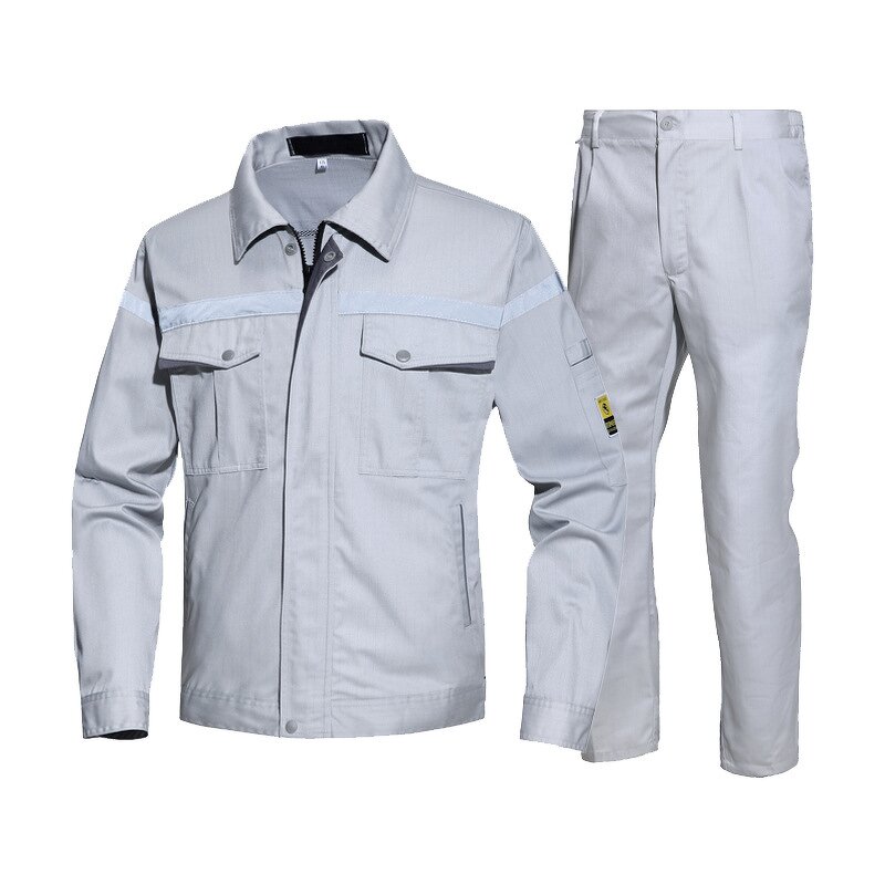 Long-Sleeved Work Suit Supplier - Anti-Static Anti-Acid