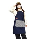 Cotton Work Apron Supplier - Zixi Solid Multi-Pocket Unisex