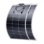 Flexible Solar Panel Manufacturer - 100W Black 23.7% Efficiency