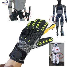 Disposable Finger Gloves Supplier - 9 Inch Light Yellow Anti-Slip