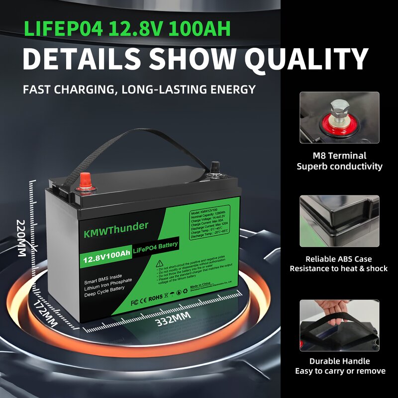 Portable Car Battery Manufacturer - Grade a Premium 12V