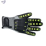 Disposable Finger Gloves Supplier - 9 Inch Light Yellow Anti-Slip