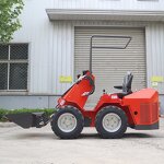 Front Wheel Loader Supplier - 4 Wheeled CE Gasoline Engine