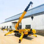 Mobile Spider Cranes Factory - Free Shipping 5 Ton Telescopic Arm Crawler