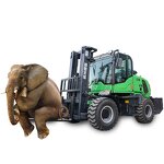 4WD Forklift Factory - New 3-6 Ton All Terrain with Attachments