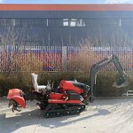 Ride on Crawler Cultivator Factory - Hot Selling 25-35HP Powerful