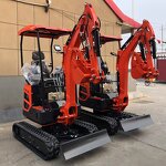 Crawler Small Excavators Manufacturer - CE EPA Approved 1.8-2TON with Shovel