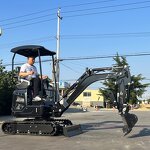 Mini Excavator Factory - 2.5 Ton Custom Canopy Multifunctional
