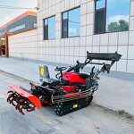 Crawler Tractor Rotary Tiller Factory - 35HP Pastoral Management